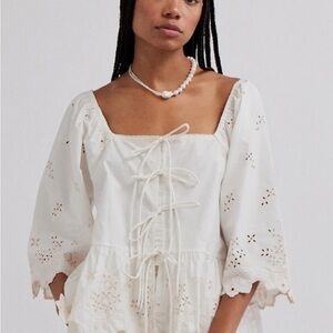 Damson madder Lana Blouse - Broderie